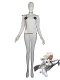 X-men White Storm Spandex Superhero Costume